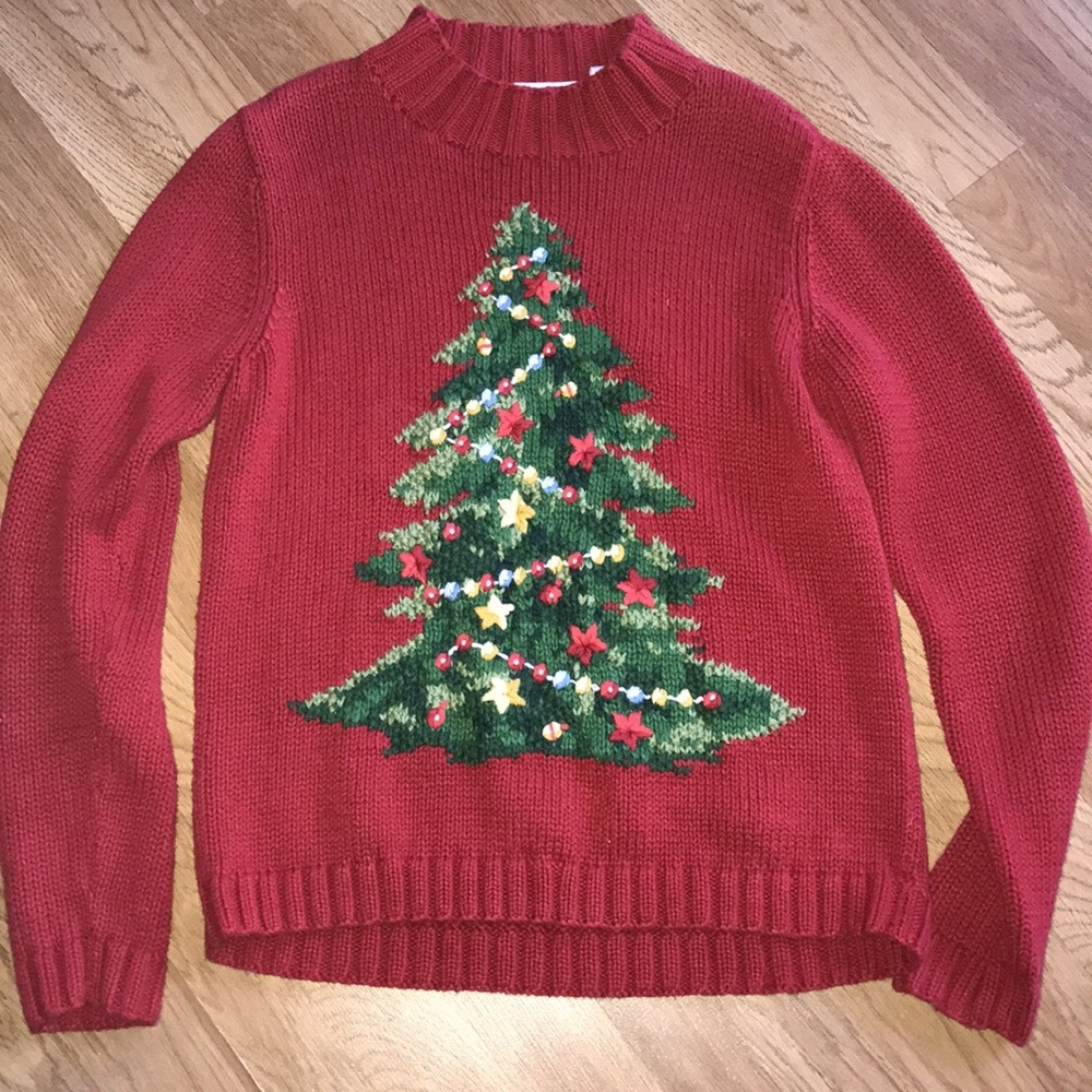Liz claiborne Christmas sweater